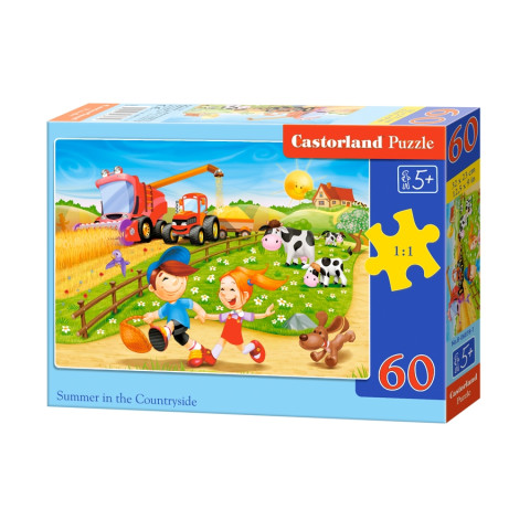 Puzzle Castorland - Summer in the countryside 60 piese