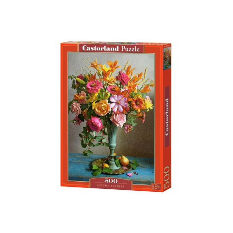 Puzzle Castorland - Autumn Flowers, 500 piese