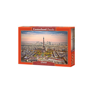 Puzzle Castorland - Cityscape of Paris, 1500 piese