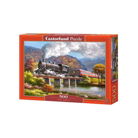 Puzzle Castorland - Iron Horse, 500 piese