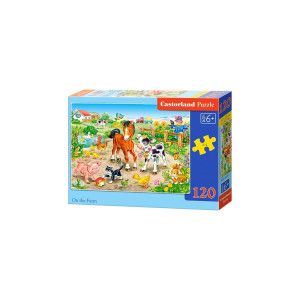 Puzzle Castorland - On The Farm, 120 Piese