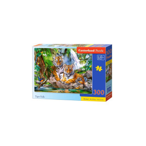 Puzzle Castorland - Tiger Falls, 300 piese