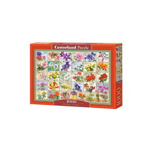 Puzzle Castorland - Vintage Floral, 1.000 piese