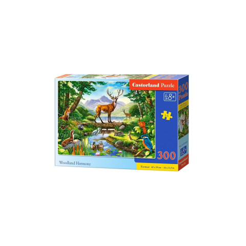 Puzzle Castorland - Woodland Harmony, 300 piese