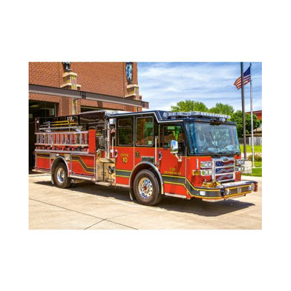 Puzzle Castorland ,180 de piese - Fire Engine Puzzle Castorland ,180 de piese - Fire Engine