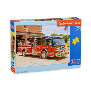 Puzzle Castorland ,180 de piese - Fire Engine