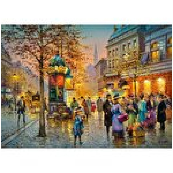 Puzzle Timaro - Paris Boulevard, 1000 piese