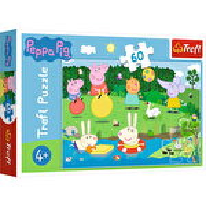 Puzzle Trefl Peppa Pig - Distractie in vacanta, 60 piese