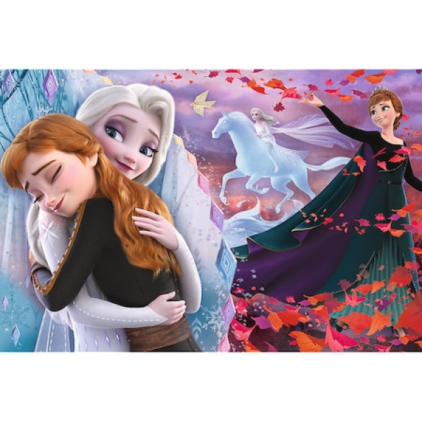 Puzzle Trefl, Disney Frozen II, Impreună pentru totdeauna, 100 piese