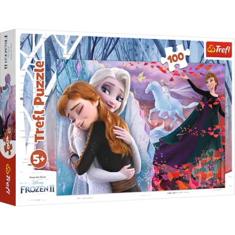 Puzzle Trefl, Disney Frozen II, Impreună pentru totdeauna, 100 piese