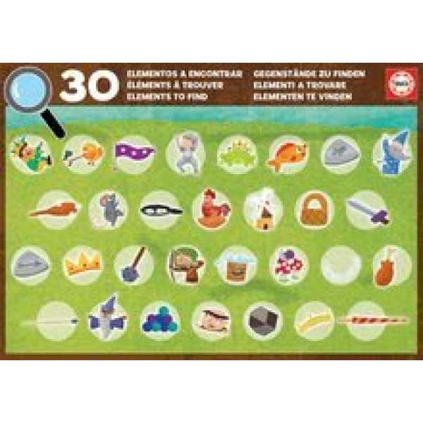 Puzzle castelul cavalerului Detectives Castle Educa caută 30 articole 50 piese