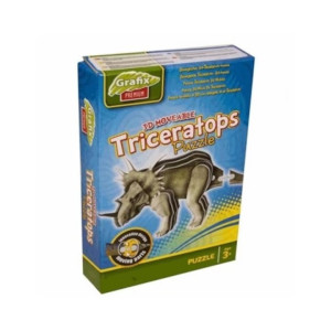 Jucărie 3D Puzzle Triceratops - Grafix