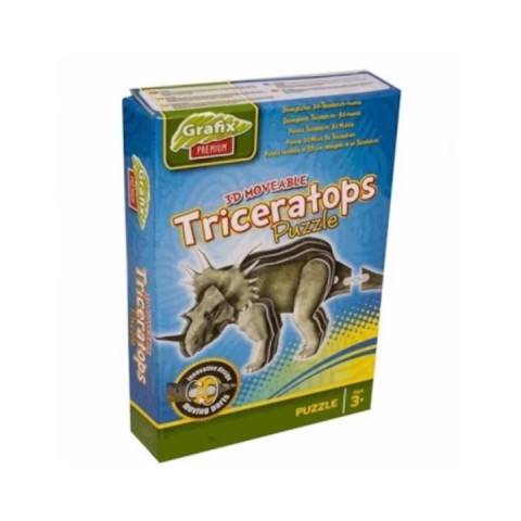 Jucărie 3D Puzzle Triceratops - Grafix