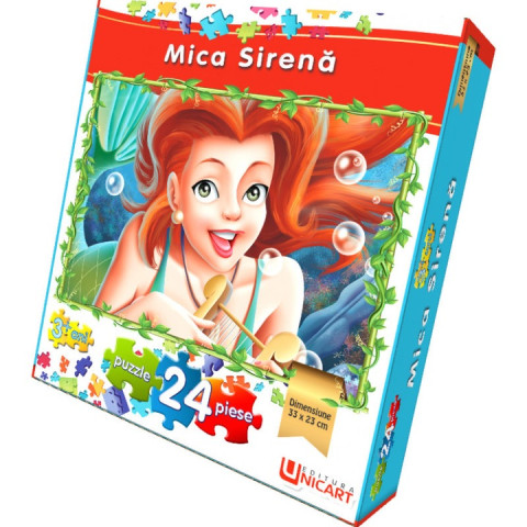 Puzzle 24 piese - Mica Sirenă
