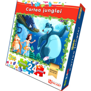 Puzzle 24 piese - Cartea Junglei