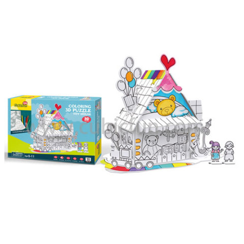 Puzzle 3D - Toy House