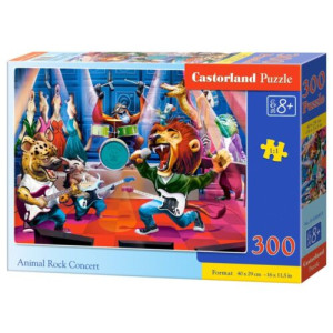 Puzzle Castorland 300 Piece Animal Rock Concert
