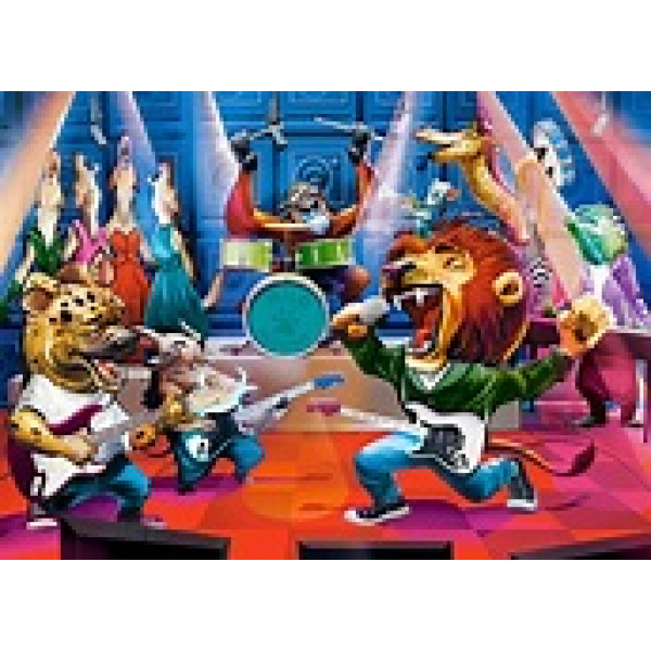 Puzzle Castorland 300 Piece Animal Rock Concert Puzzle Castorland 300 Piece Animal Rock Concert