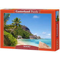 Puzzle Castorland- Tropical Beach Seychelles, 3000 piese