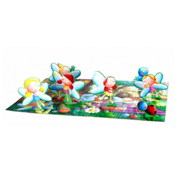 Jucărie Puzzle de Sol 3D Zânele din pădure, Grafix