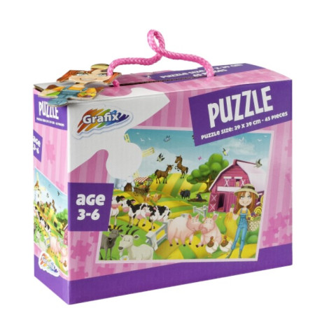 Puzzle Ferma, 45 Piese, Grafix