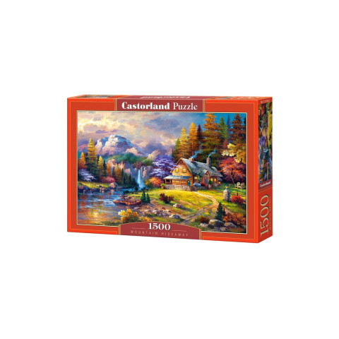 Puzzle Castorland - Mountain Hideaway, 1500 piese