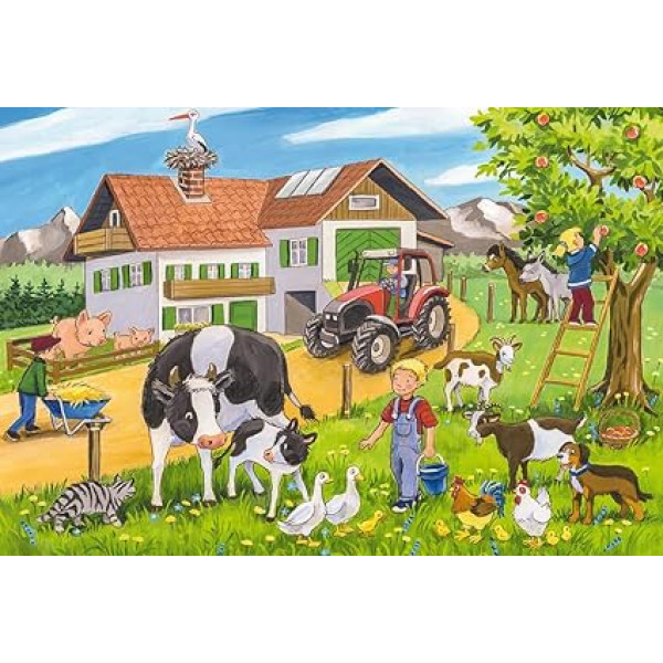 Puzzle Schmidt -On The Farm, 3x24 piese