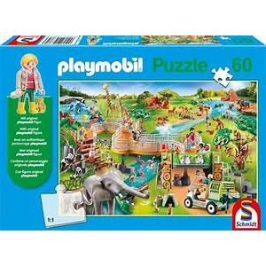 Schmidt Spiele Playmobil Zoo, cu figurina, pentru copii