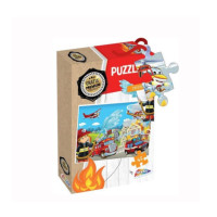 Puzzle Grafix, 45 piese, Pompieri