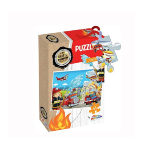 Puzzle Grafix, 45 piese, Pompieri