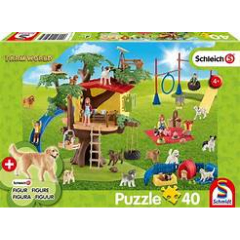 Puzzle 40 Piese Farm World Prieteni fericiți