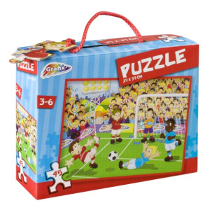 Puzzle Fotbal, 45 Piese, Grafix