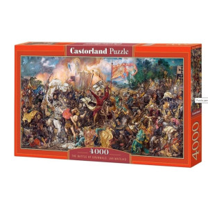 Puzzle 4000 piese The Battle of Grunwald, Jan Matejko Castorland