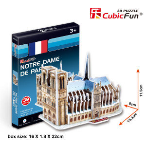 Puzzle 3D - Catedrala Notre Dame Din Paris
