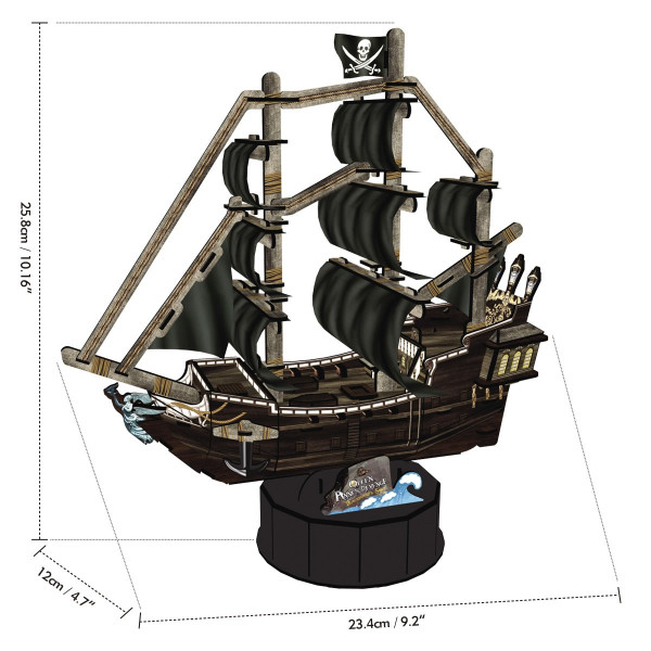 Puzzle 3D - Corabia Queen Anne's Revenge