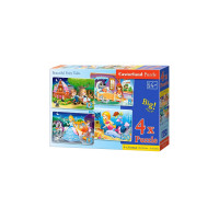 Puzzle 4 in 1 Castorland - Beautiful fairy tales, 8/12/15/20 piese