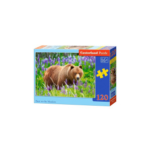 Puzzle Castorland - Bear On The Meadow, 120 Piese