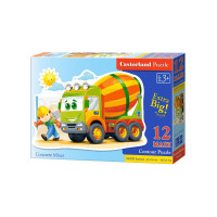 Puzzle Castorland - Concrete Mixer, 12 piese MAXI