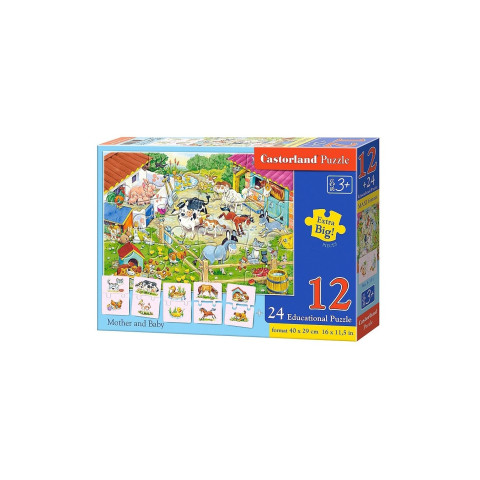 Puzzle Castorland Educativ Mother And Baby