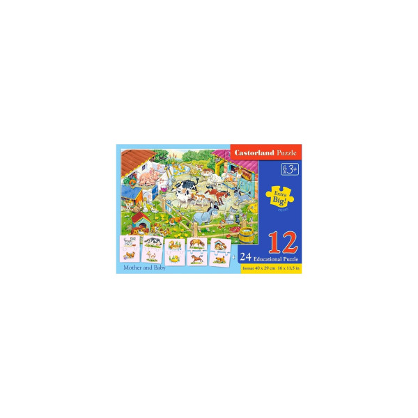 Puzzle Castorland Educativ Mother And Baby