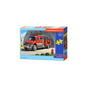 Puzzle Castorland - Fire Engine, 120 Piese