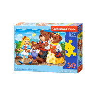 Puzzle Castorland - Goldilocks And Three Bears, 30 piese