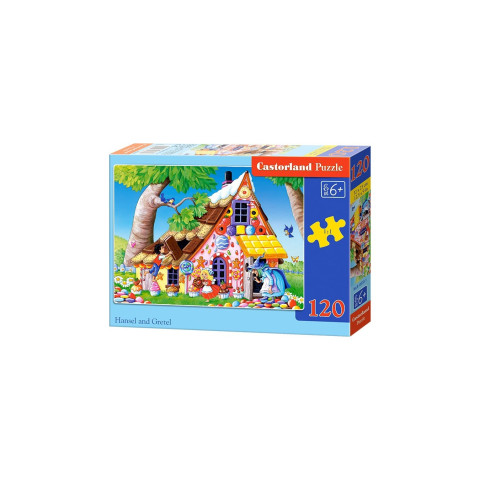 Puzzle Castorland - Hansel și Gretel, 120 Piese