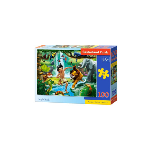 Puzzle Castorland - Jungle Book, 100 piese 