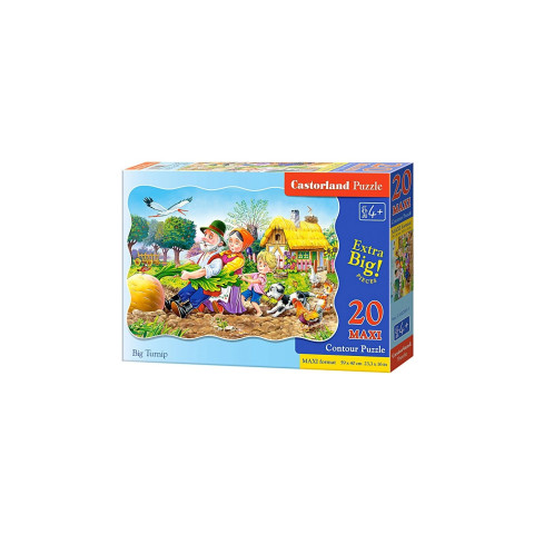 Puzzle Castorland Maxi - Big Turnip, 20 Piese