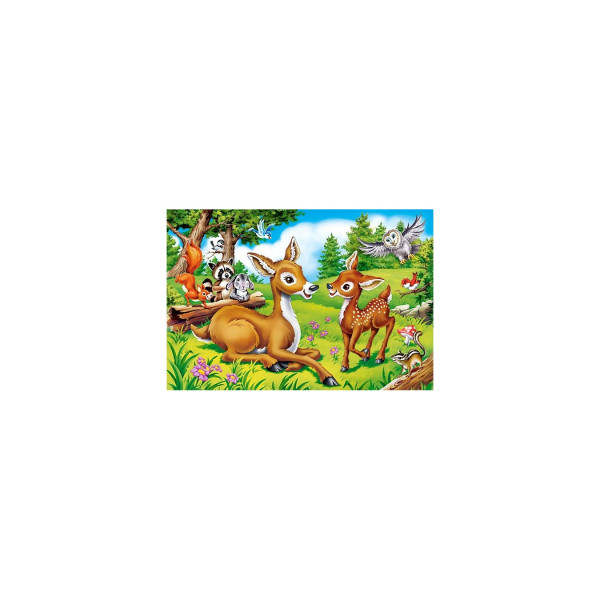 Puzzle Castorland Maxi - Dear Little Deer, 40 Piese