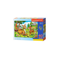 Puzzle Castorland Maxi - Dear Little Deer, 40 Piese