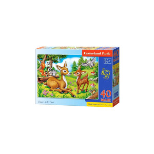 Puzzle Castorland Maxi - Dear Little Deer, 40 Piese