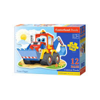 Puzzle Castorland Maxi - Funny Digger, 12 Piese