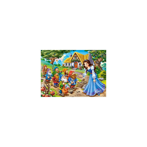 Puzzle Castorland - Snow White And The Seven Dwarfs, 120 Piese